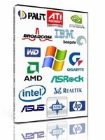 Portada de Windows 7 Drivers x32 x64 DVD 2011