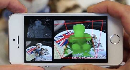MobileFusion de Microsoft: Convierte tu movil en un escaner 3D.