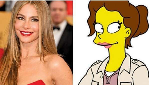 Sofía Vergara da voz a la nueva maestra de Bart en los Simpsons