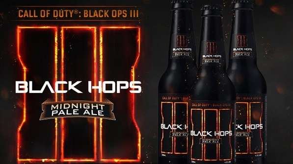 Call of Duty: Black Ops 3 también tendrá su propia cerveza. Call of Duty: Black Ops 3 también tendrá su propia cerveza.