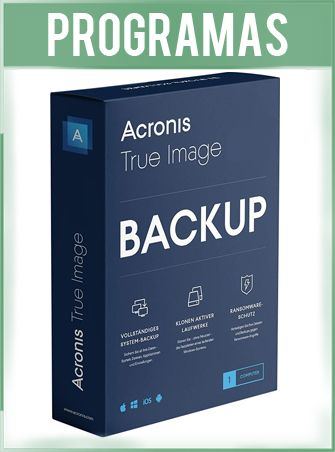 Acronis True Image Versión Full Multilenguaje (Español)