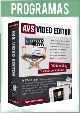 AVS Video Editor Versión 9.0 Full Español