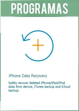 Aiseesoft FoneLab iPhone Data Recovery Versión Full
