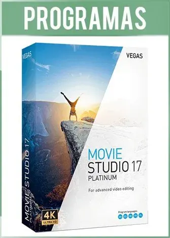 Portada de MAGIX VEGAS Movie Studio Platinum Versión 17 Build 179 Full Español