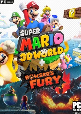 Portada de Super Mario 3D World + Bowser’s Fury (2021) PC Emulado Español