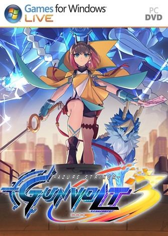 Portada de Azure Striker GUNVOLT 3 (2022) PC Full Español